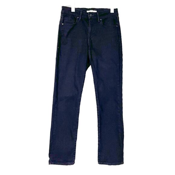 Levi’s Jeans Classic Mid Rise Skinny Ankle Black Stretch Women’s Size 6S Short - Picture 1 of 7